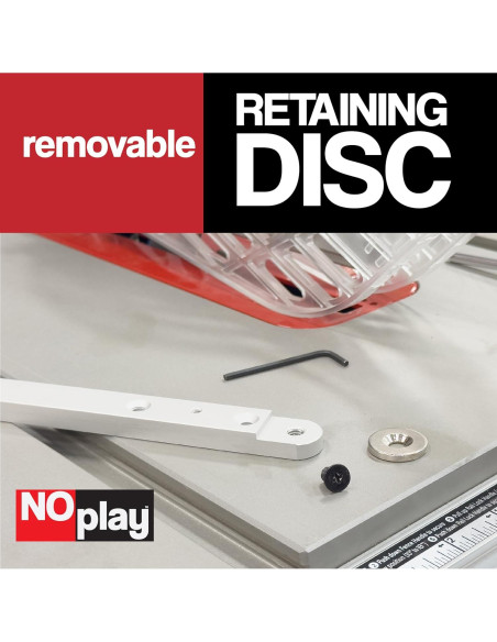 Barras de Inglete de Aluminio NoPlay 43.18 cm - Paquete de 2