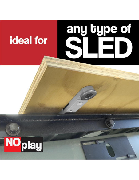 Barras de Inglete de Aluminio NoPlay 43.18 cm - Paquete de 2