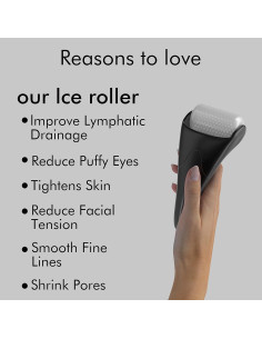 Juego de Rodillo de Hielo y Gua Sha Albatross para Cuidado Facial 2