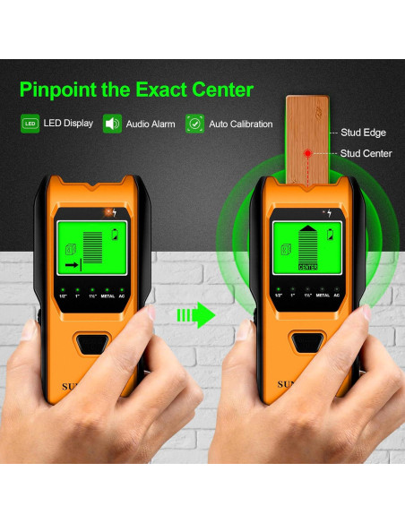 Buscador de Estudio SUNTUTUFY TH530 5 en 1 con Pantalla LCD