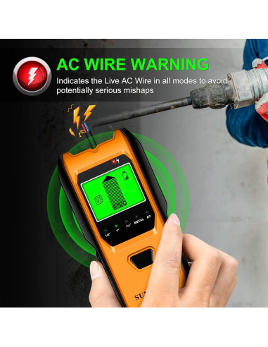 Buscador de Estudio SUNTUTUFY TH530 5 en 1 con Pantalla LCD