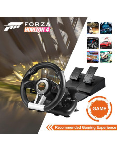 Volante de Carreras PXN V3 PRO USB con Pedales - 180 Grados 2