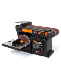 Lijadora de Banda y Disco WEN 6502T 4x36cm y 6" con Base Hierro