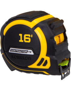 Cinta Métrica Komelon 4.88 m Cuchilla Ancha 93416 2