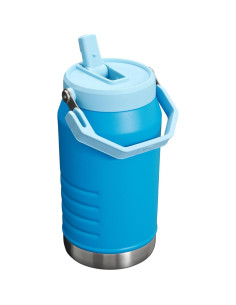 Jarra Stanley IceFlow 64 oz Acero Inoxidable Azul Aislada 2