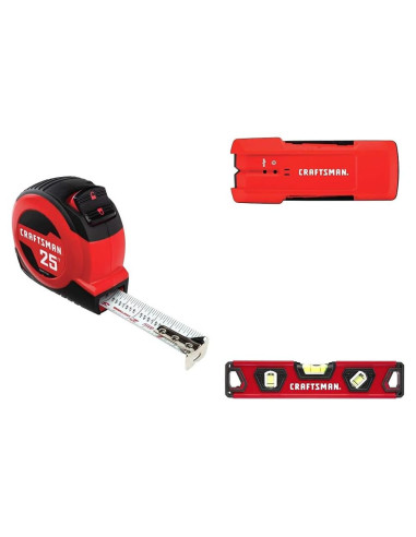 Cinta Métrica CRAFTSMAN 7.62m Auto-bloqueo con Buscador