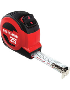 Cinta Métrica CRAFTSMAN 7.62m Auto-bloqueo con Buscador 2