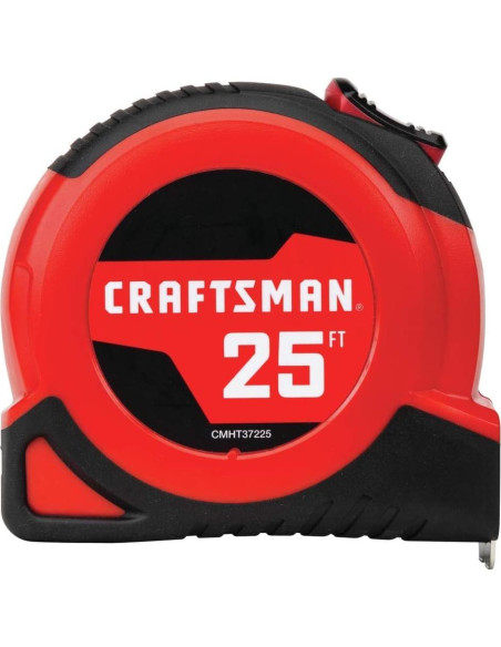 Cinta Métrica CRAFTSMAN 7.62m Auto-bloqueo con Buscador