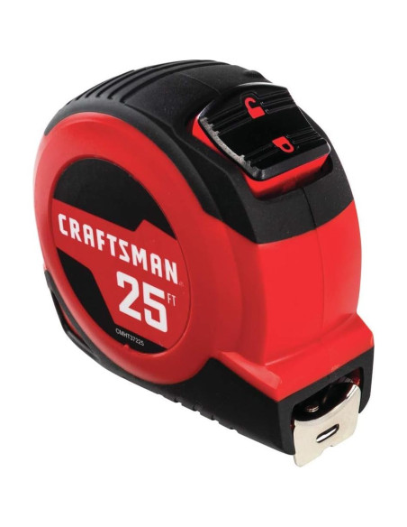 Cinta Métrica CRAFTSMAN 7.62m Auto-bloqueo con Buscador