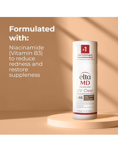 EltaMD UV Clear Protector Solar Tinteado SPF 46 48g