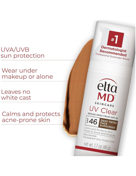EltaMD UV Clear Protector Solar Tinteado SPF 46 48g