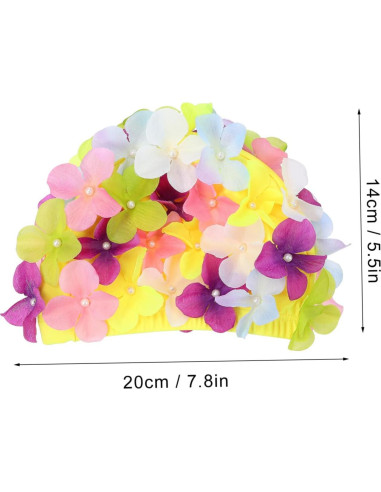 Gorro de Natación Floral IMIKEYA para Mujeres - Comodidad y Estilo