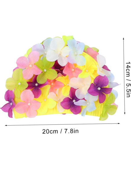 Gorro de Natación Floral IMIKEYA para Mujeres - Comodidad y Estilo Gorro de Natación Floral IMIKEYA para Mujeres - Comodidad y Estilo