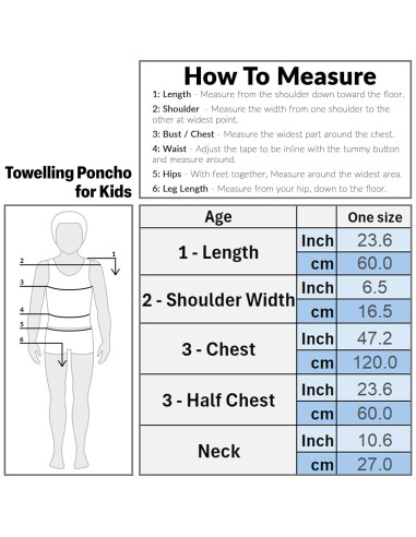 Toalla Poncho Get Trend Hot Wheels Niños 4-9 Años Algodón