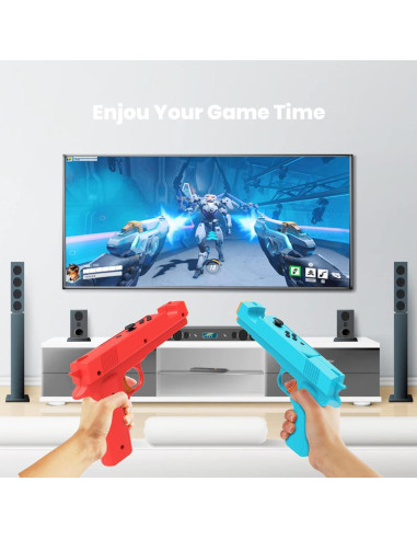 Controlador de Juego CODOGOY para Switch Joy-Con Azul y Rojo