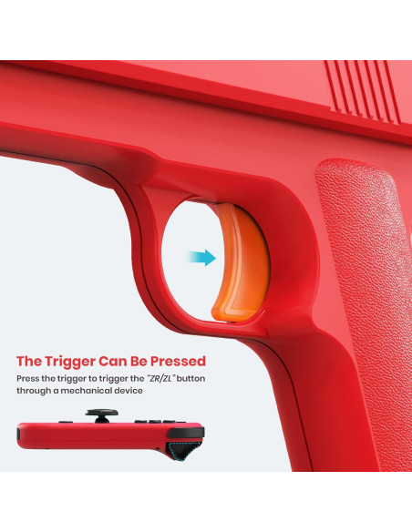 Controlador de Juego CODOGOY para Switch Joy-Con Azul y Rojo