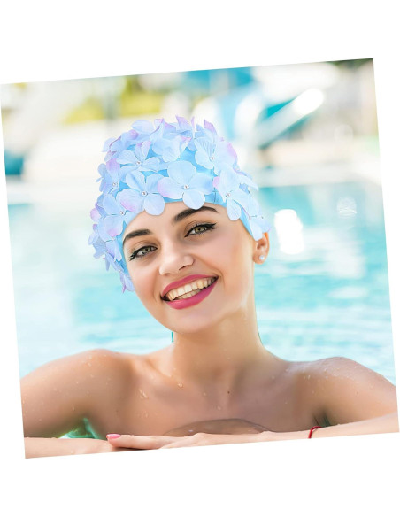 Gorro de Natación Floral IMIKEYA para Mujeres - Comodidad y Estilo Gorro de Natación Floral IMIKEYA para Mujeres - Comodidad y Estilo