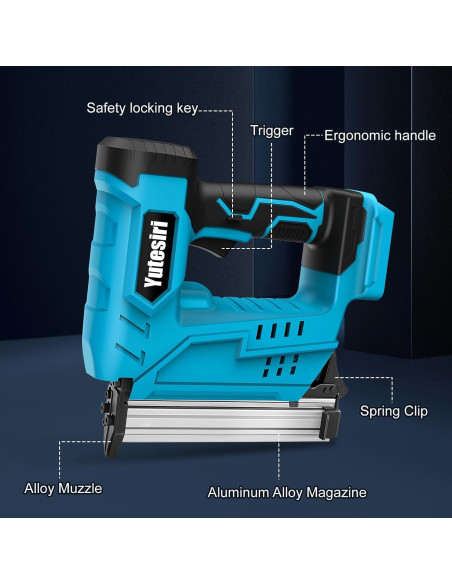 Clavadora de Clavos Inalámbrica Yutesiri 18V para Makita