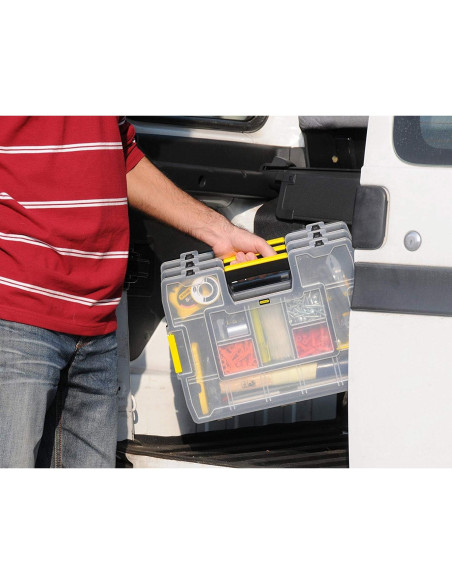 Organizador STANLEY Sort Master Junior 14 Compartimentos 37.5x28.5cm