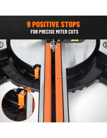 Sierra Ingletadora DOVAMAN 10" Deslizante con Guía Láser