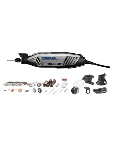 Dremel 4300 Kit Herramienta Rotativa 45 Piezas 5000-35000 RPM