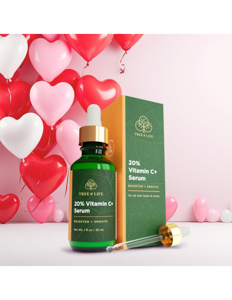 Suero Facial Hidratante Tree of Life 20% Vitamina C 29.57 ml