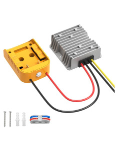Convertidor de Voltaje DC 20V a 12V Kzreect 20A con Protección
