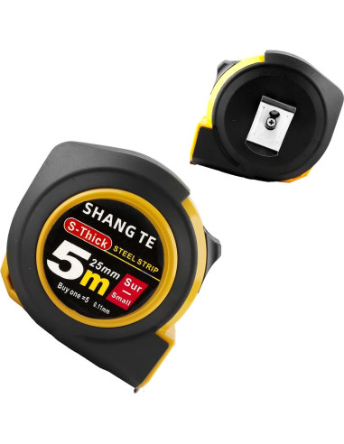 Cinta Métrica Retráctil Yekepal 4.9 m Auto Bloqueante