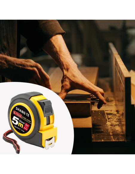 Cinta Métrica Retráctil Yekepal 4.9 m Auto Bloqueante Cinta Métrica Retráctil Yekepal 4.9 m Auto Bloqueante