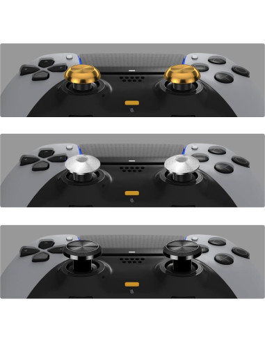 Palancas de metal para controlador PS5 Edge - Kit de reemplazo