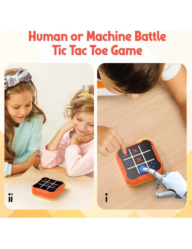 Juego Electrónico 4 en 1 Bacare - Tic Tac Toe, Memoria, Whack-a-Mole