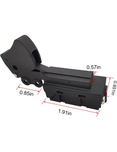 Interruptor de Gatillo L50 para Makita 651172-0 24A 125/250V 2