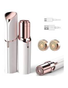 Afeitadora Facial INNOBEAUT N1-2HW para Mujeres con 2 Cabezales