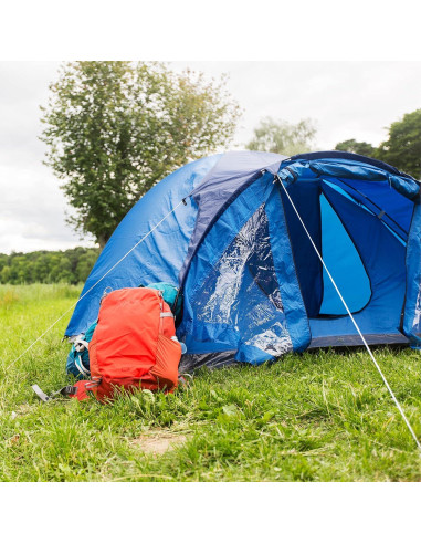 Cuerda de Campaña Reflectante 20m ThreeBulls 1.8mm Verde