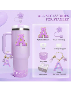 Accesorios Morados para Stanley Cup 30oz/40oz - Miglaja 2
