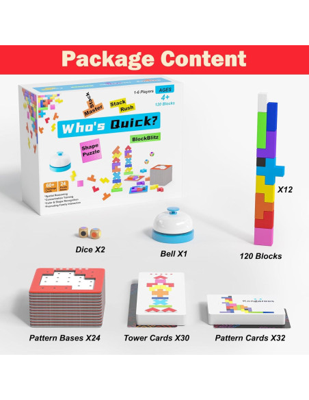 Juego de Mesa 4-en-1 Montessori Yunhe - 120 Piezas para Niños 4+