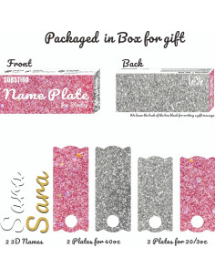 Placa de Nombre Acrílica Personalizada SUBSTIGO para Stanley Tumbler 2