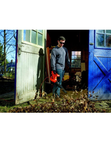 Soplador de Hojas Eléctrico BLACK+DECKER LB700 7A 289.6 km/h