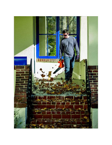 Soplador de Hojas Eléctrico BLACK+DECKER LB700 7A 289.6 km/h