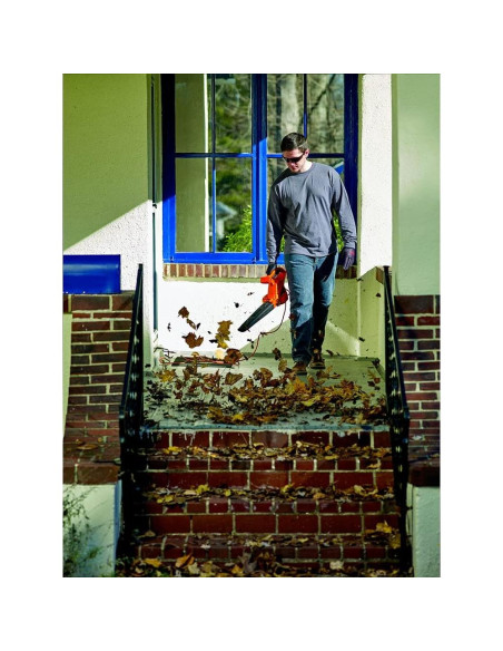 Soplador de Hojas Eléctrico BLACK+DECKER LB700 7A 289.6 km/h