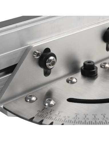 Medidor de Inglete de Precisión JCFANTS 44.96 cm Aluminio