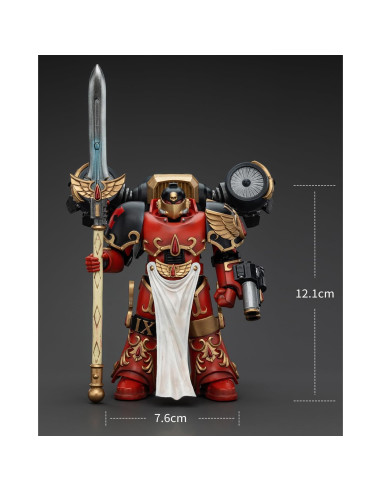 Figura de Acción JoyToy Warhammer 40K Ángeles de Sangre 12cm