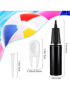 Conjunto de Bomba de Mano Skylety para Pelotas de Ejercicio 13 Piezas 2