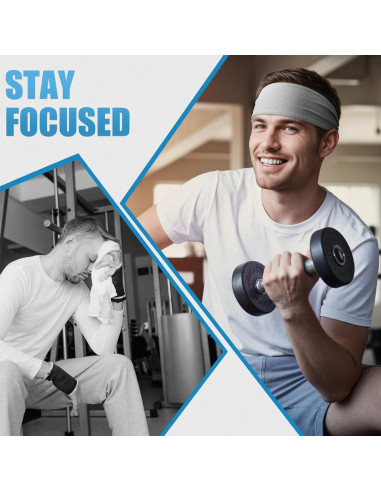 Cinta de Cabeza Deportiva Sukeen para Hombres - Enfriamiento, Antideslizante, Secado Rápido