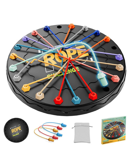 Juego de Rompecabezas de Cuerda Lartoys - Desenredo Familiar