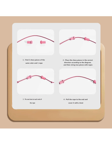 Juego de Rompecabezas de Cuerda Lartoys - Desenredo Familiar