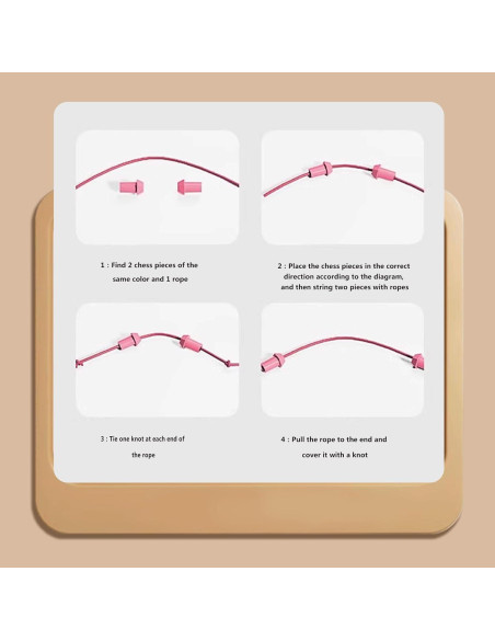 Juego de Rompecabezas de Cuerda Lartoys - Desenredo Familiar