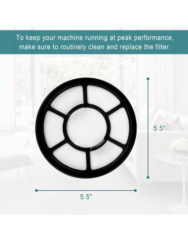 Filtros de Aspiradora Black+Decker Airswivel Lavables - 2 Unidades