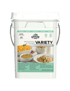 Paila de Comida de Emergencia Aguayo Farms 4996.8g 106 Porciones