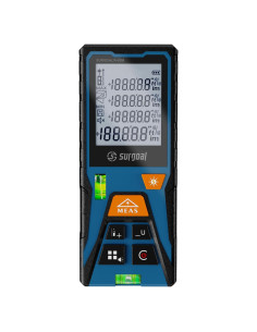 Medidor Láser SG SURGOAL 100m con 2 Niveles de Burbuja